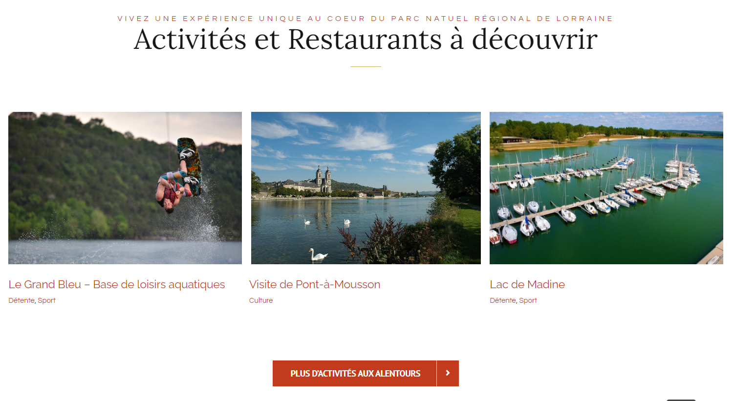 Pépinière – Activités 1