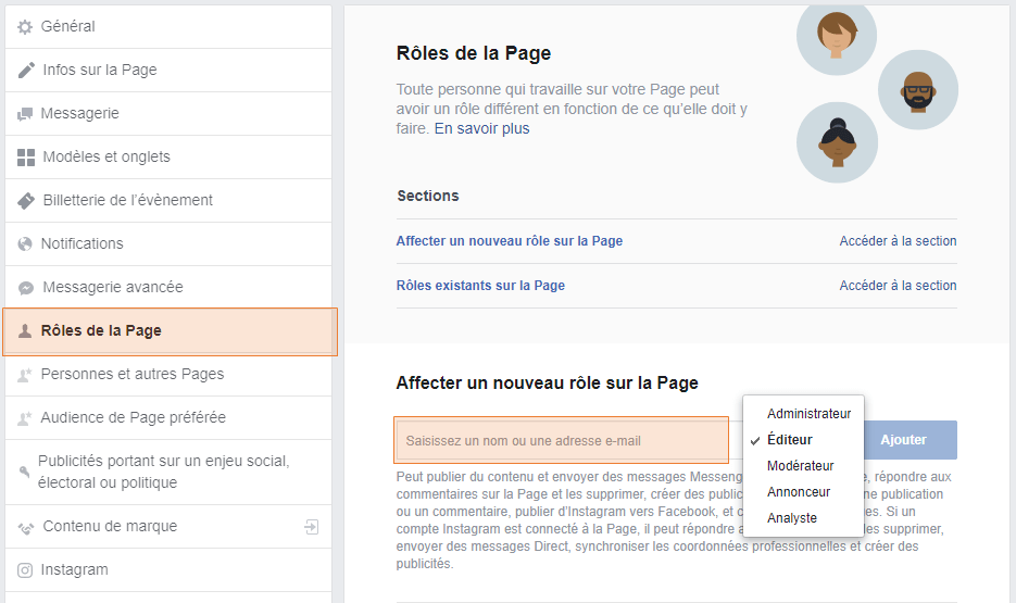 Chapitre 5 - Roles de la page